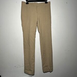 Ann Taylor Women's Tan Wool Blend Dress Pants Size 2 Tailored Career